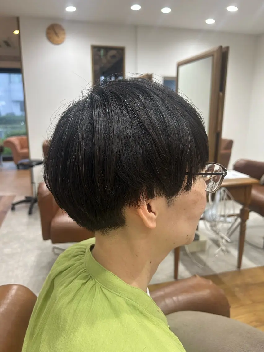 ショート カット トリートメント 町田 未希のヘアスタイル