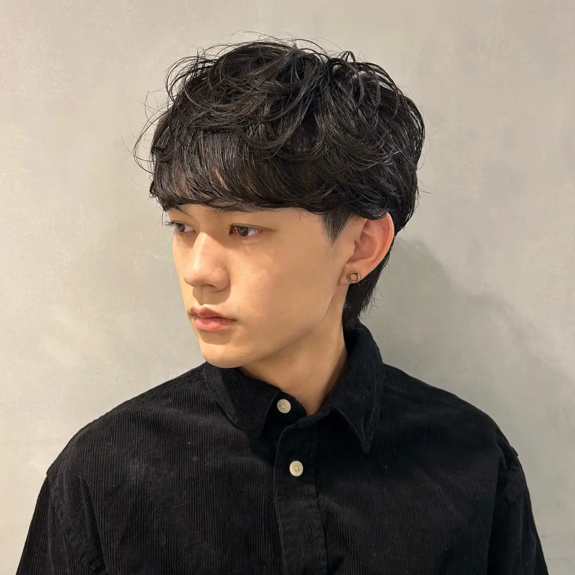 パーマ メンズ カット メンズ清潔感のプロ 💈メンズパーマ藤田のヘアスタイル