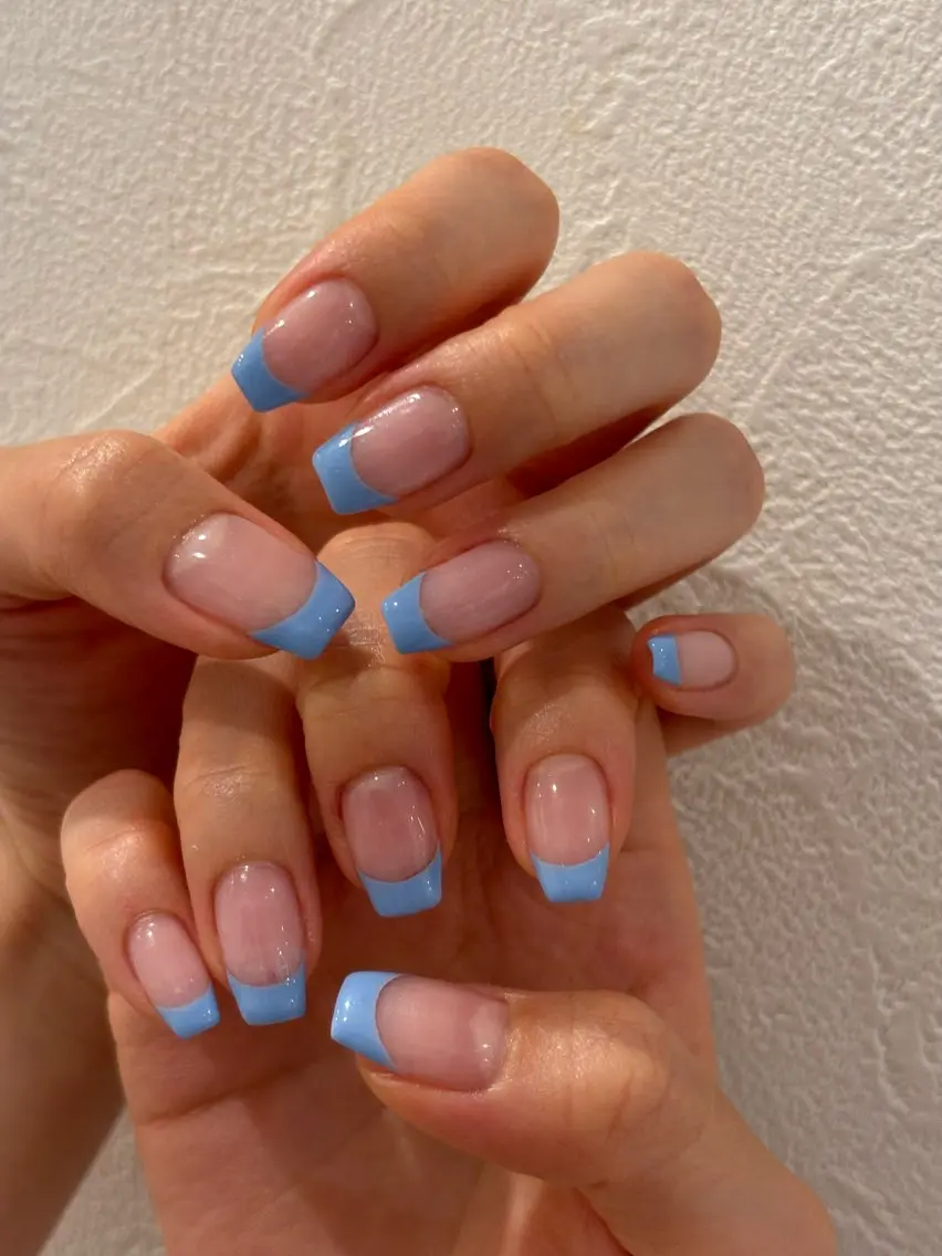 ネイル フレンチネイル ハンドネイル Ann nailのネイルデザイン