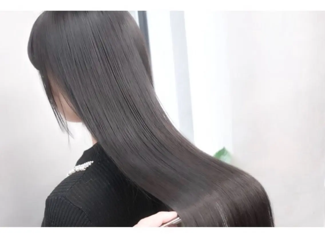 【広がりが気になる方】酸性ストレート+高濃度ケラチン10stepトリートメントの写真