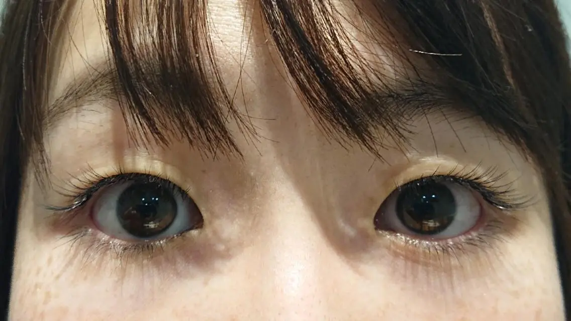 マツエク・マツパ Jカール 目尻長め blossom🌺 井比のマツエク・マツパデザイン