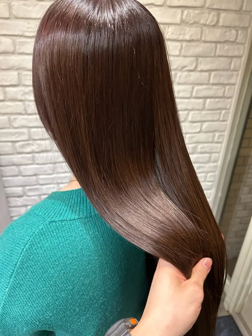 ロング ヘアカラー トリートメント ︎☀️はるき︎︎☁️ ショートモデル募集のヘアスタイル