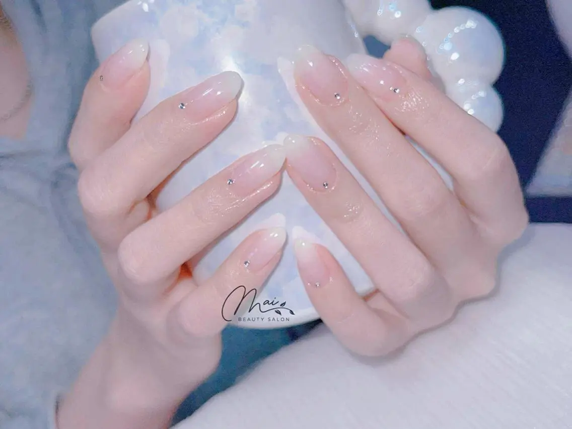 ネイル チークネイル クリアネイル フラッシュネイル フレンチネイル ハート MaiBeauty dodoのネイルデザイン