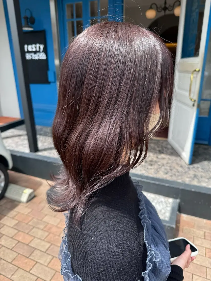 🫧カット+カラー+炭酸泉+トリートメント🫧の写真