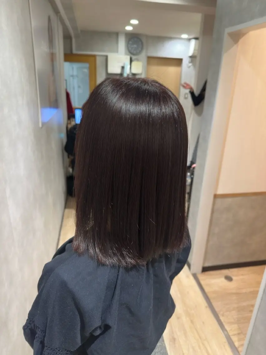 ミディアム カラー ♦️透明感カラー♦️ SOTAのヘアスタイル