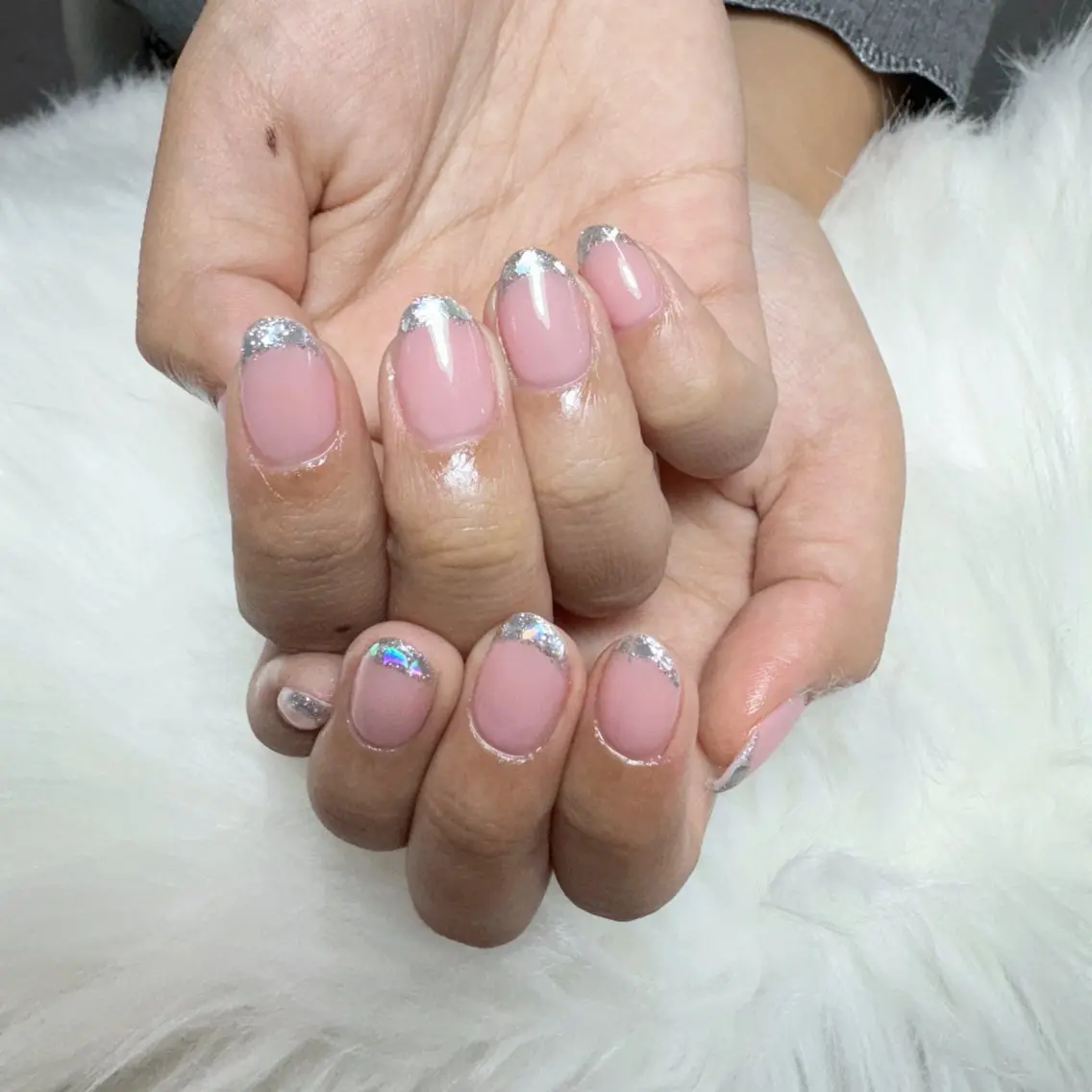 ネイル ハンドネイル 🎀nana🫧 ワンホンネイル🎀のネイルデザイン