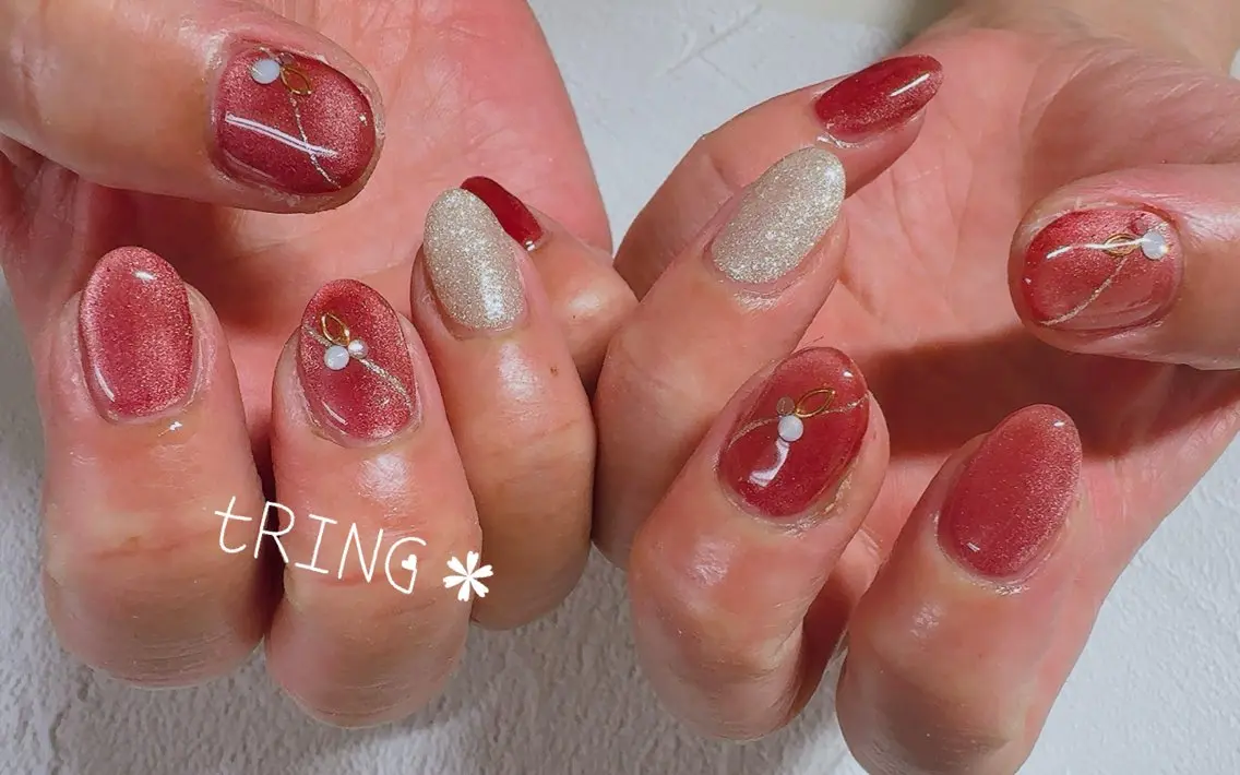 ネイル ハンドネイル tRING* しいの木台のネイルデザイン