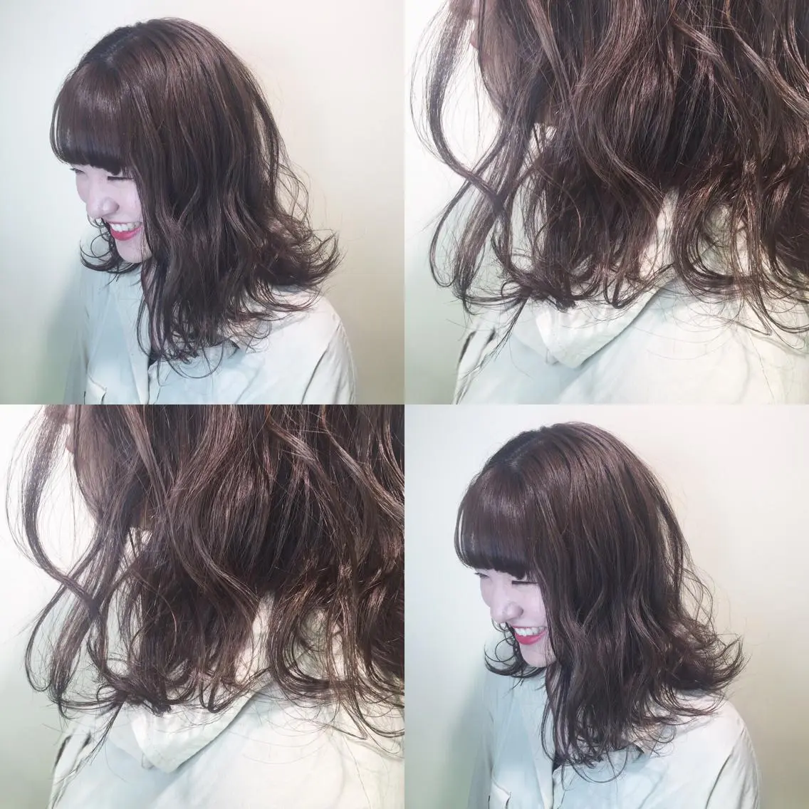 ミディアム カラー ベージュカラー ミルクティーベージュ カット ヘアカラー トリートメント ヘアセット 🌻Insta指名 NO.1🌻Shoのヘアスタイル