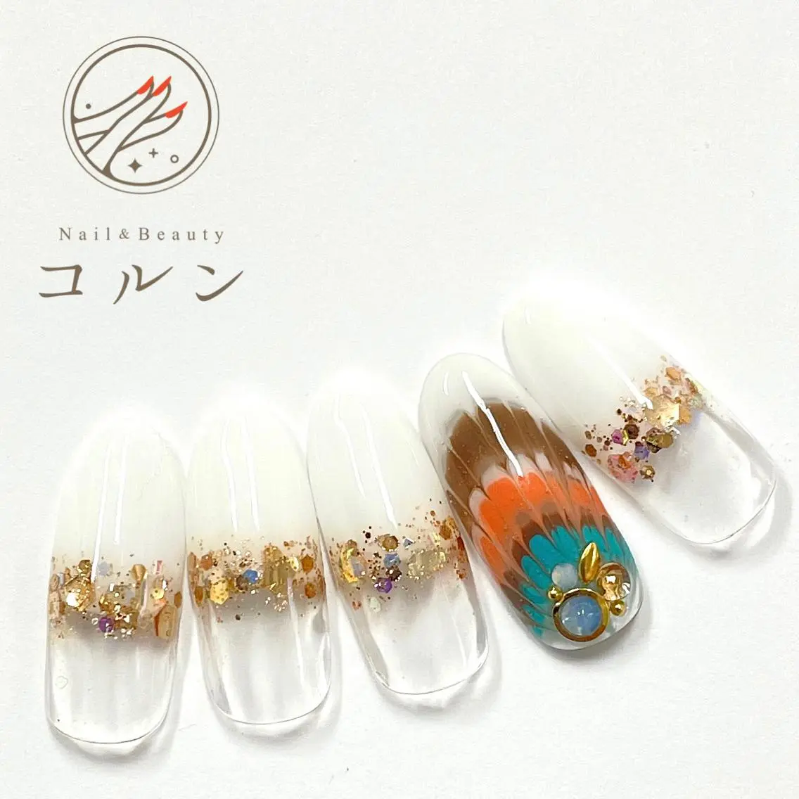 ネイル ハンドネイル フットネイル NailBeauty コルンのネイルデザイン