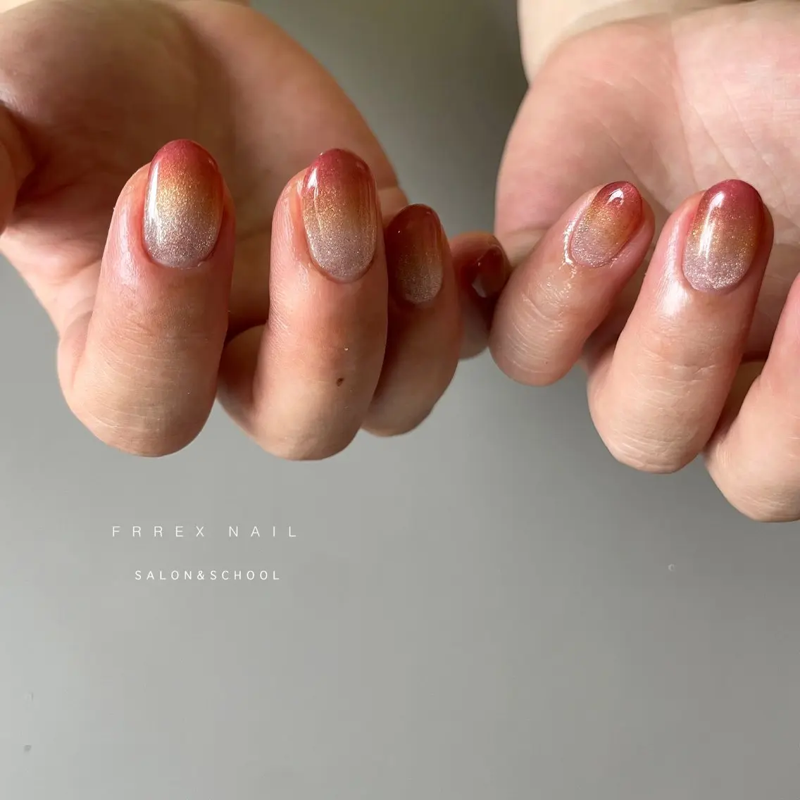 ネイル マグネットネイル ハンドネイル ハンドケア freex nail /ニュアンス/個性派のネイルデザイン