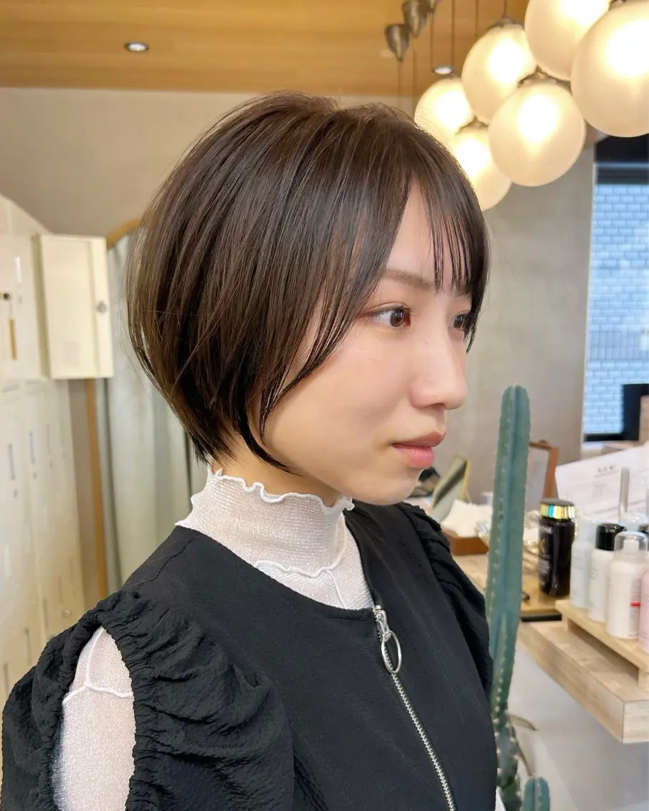 ショート カット ヘアカラー トリートメント 🩵縮毛矯正/ブリー チ/髪質改善/いつかのヘアスタイル