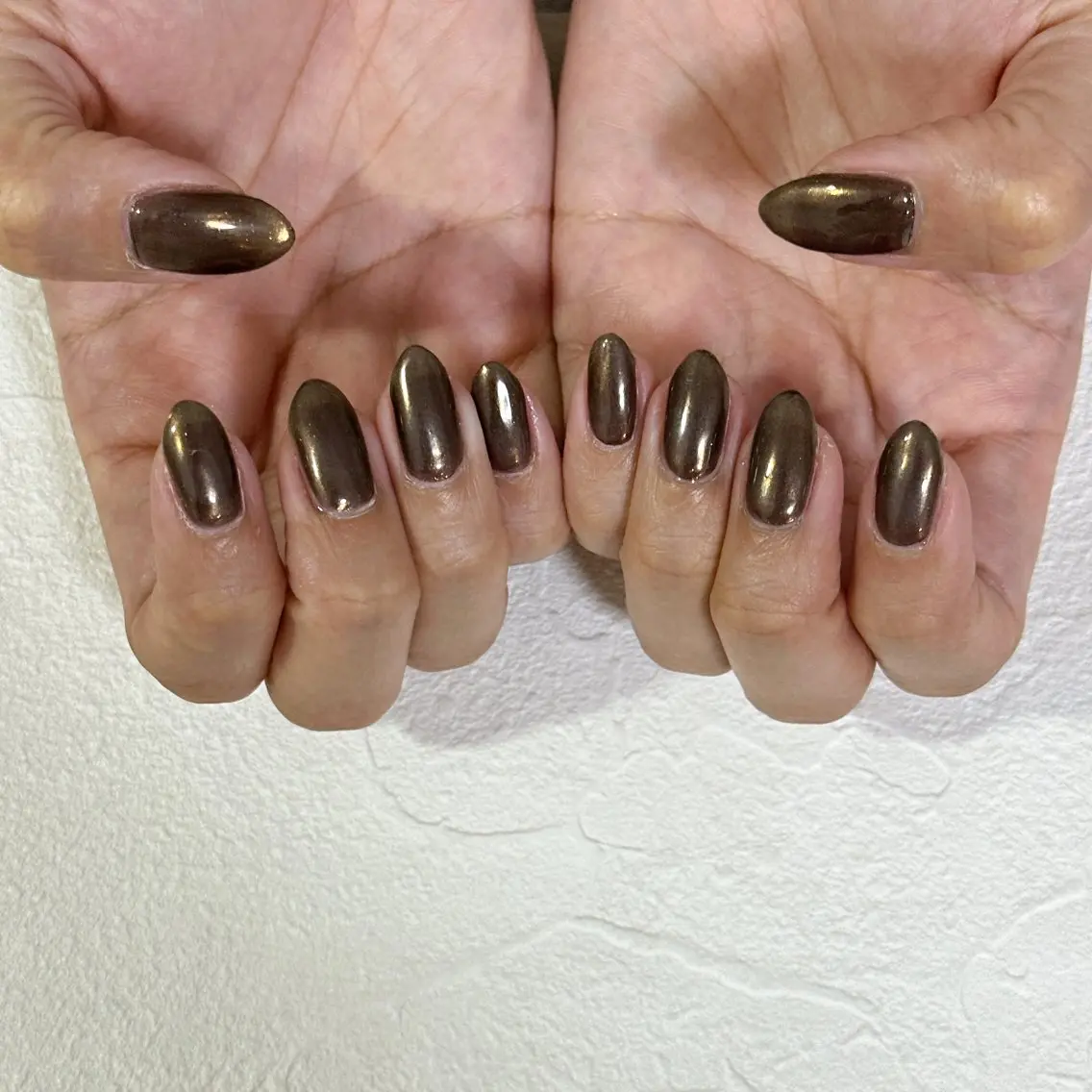 ネイル オーロラネイル フットネイル フレンチネイル ジェルネイル キラキラネイル mogunail &blowのネイルデザイン