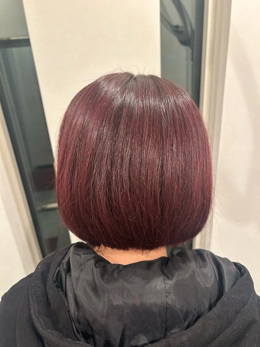 レディースカット＋カラーの写真