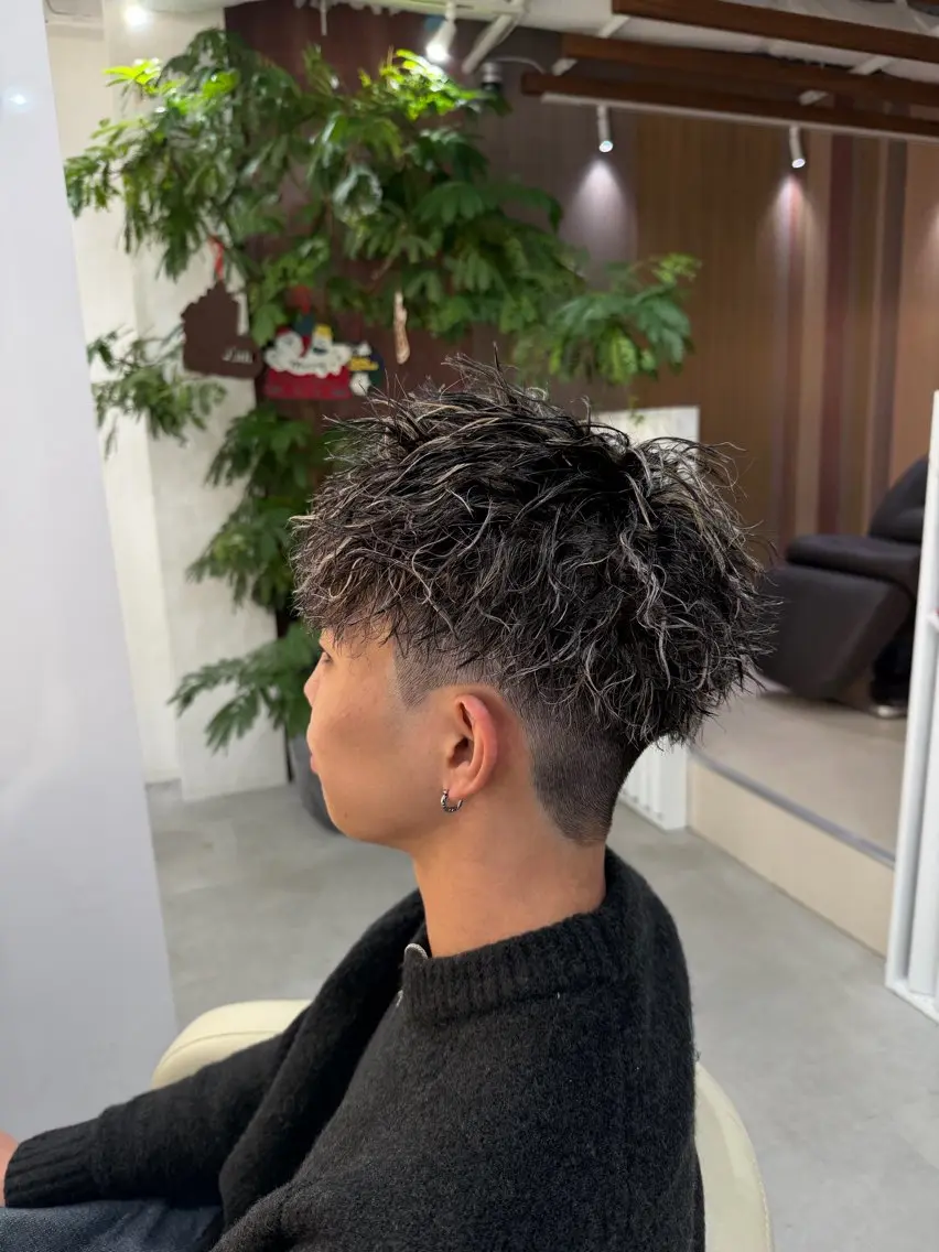 カラー パーマ キッズ KAITO メンズ特化美容師のヘアスタイル