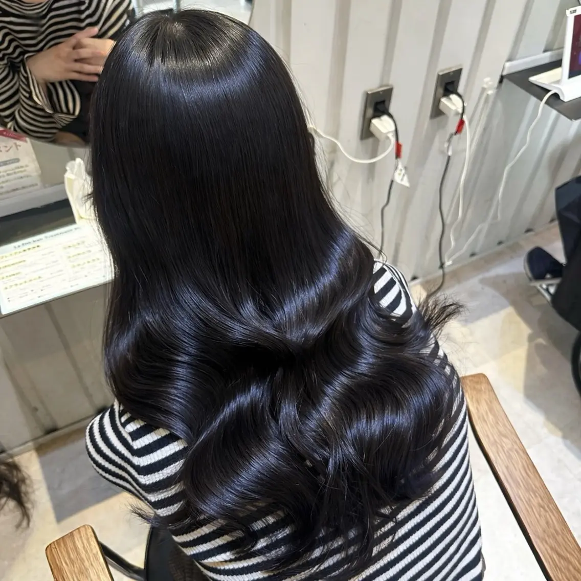 ロング カラー 髪質改善 レイヤーカット カット ヘアカラー ✨本格的韓国スタイル 特化✨ﾊﾙｶ✨️のヘアスタイル