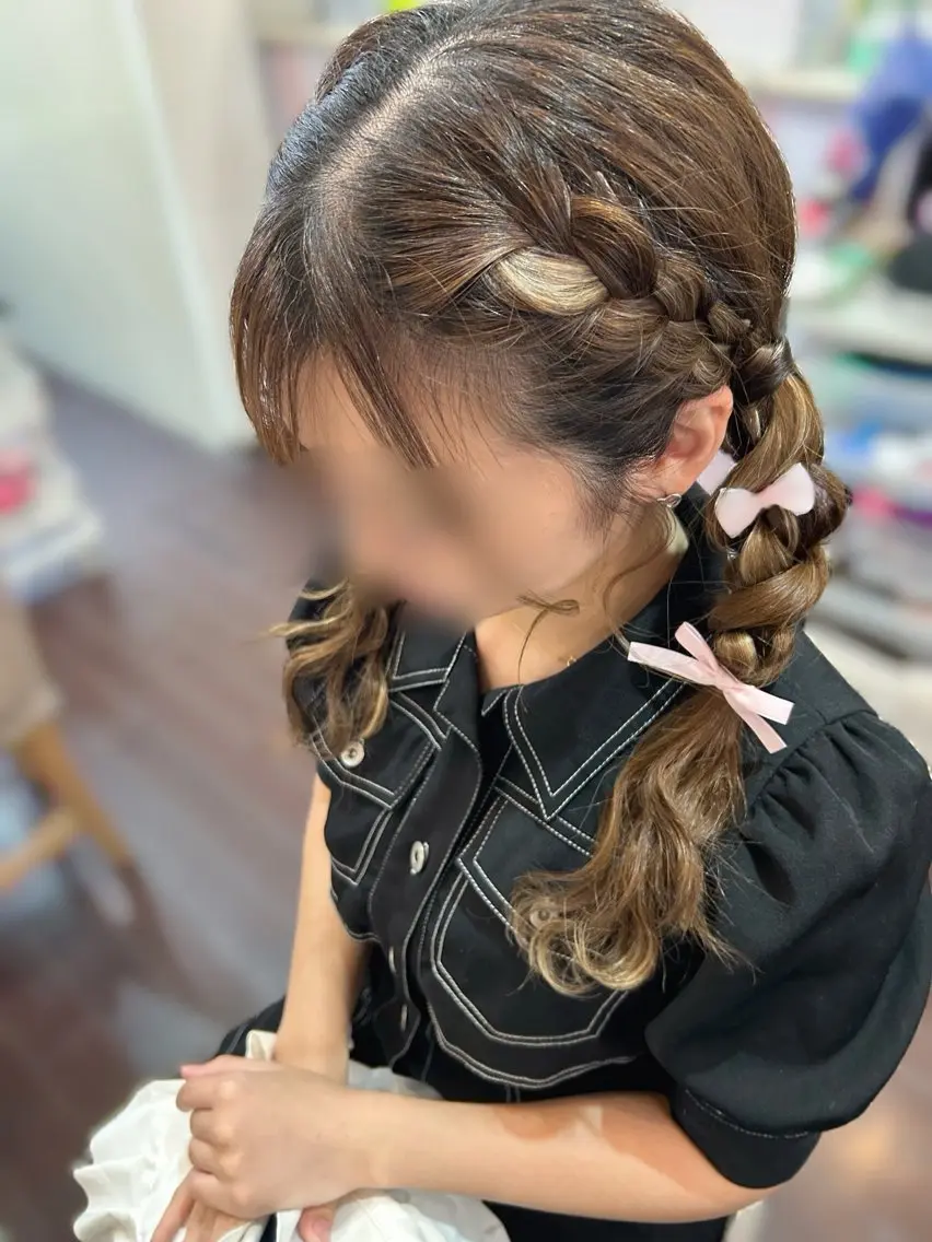 ヘアアレンジ ヘアセット 心斎橋/セットサロン /ボイボイのヘアスタイル