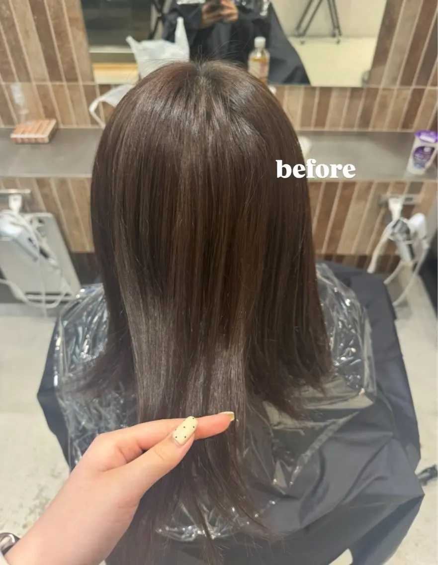 ミディアム カラー モデル募集中 🫧こうめ🫧のヘアスタイル