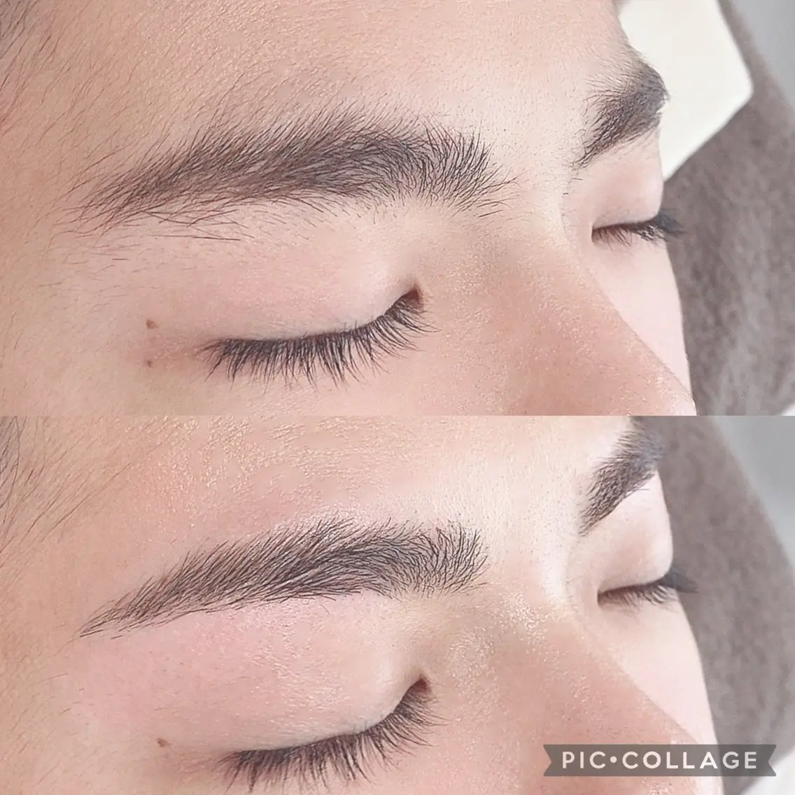 美眉スタイリング　　・Wax脱毛・長さカット・間引き・お仕上げアイブロウメイク付きの写真
