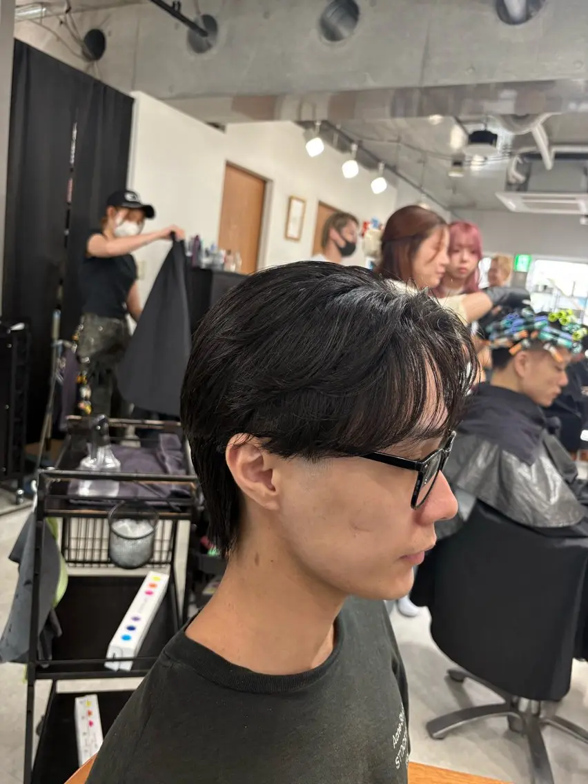 パーマ メンズ 下北沢メンズパーマ 特化園田　楓莉のヘアスタイル