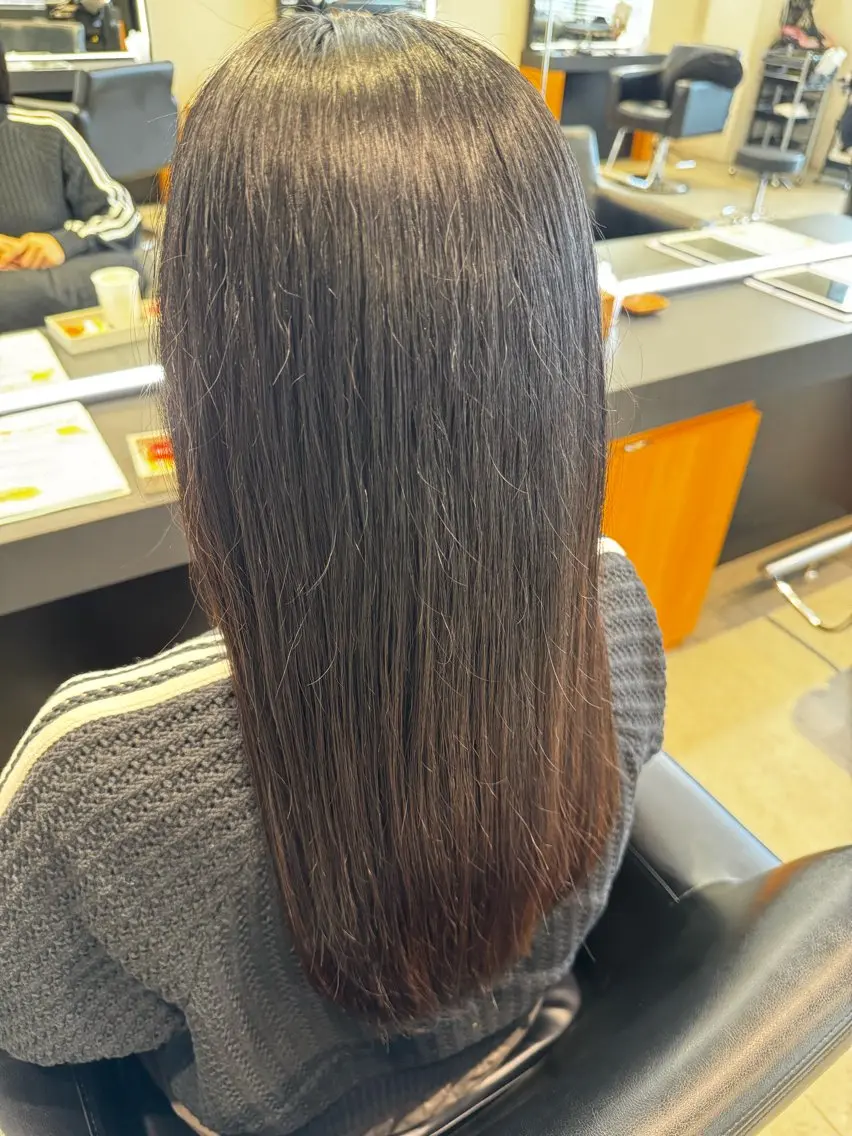 ロング トリートメント KOUYU(ému) 伏見/カラーモデルのヘアスタイル