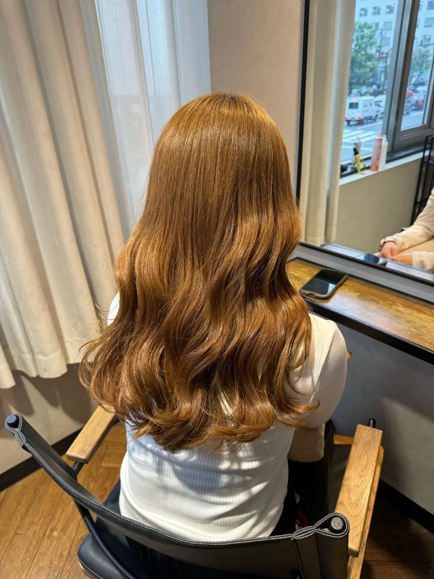 ロング トリートメント Rena/韓国 /ワンホンヘアのヘアスタイル
