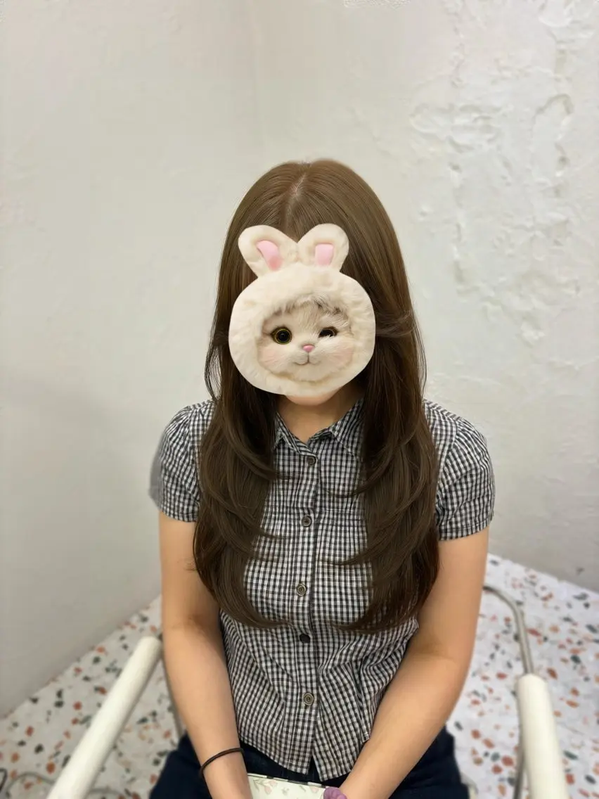 ブリーチなしダブルカラー🫧の写真