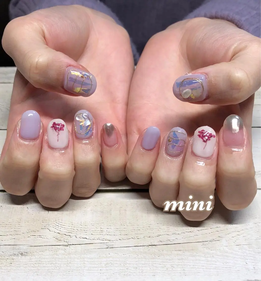 ネイル ハンドネイル いそやま あつこのネイルデザイン