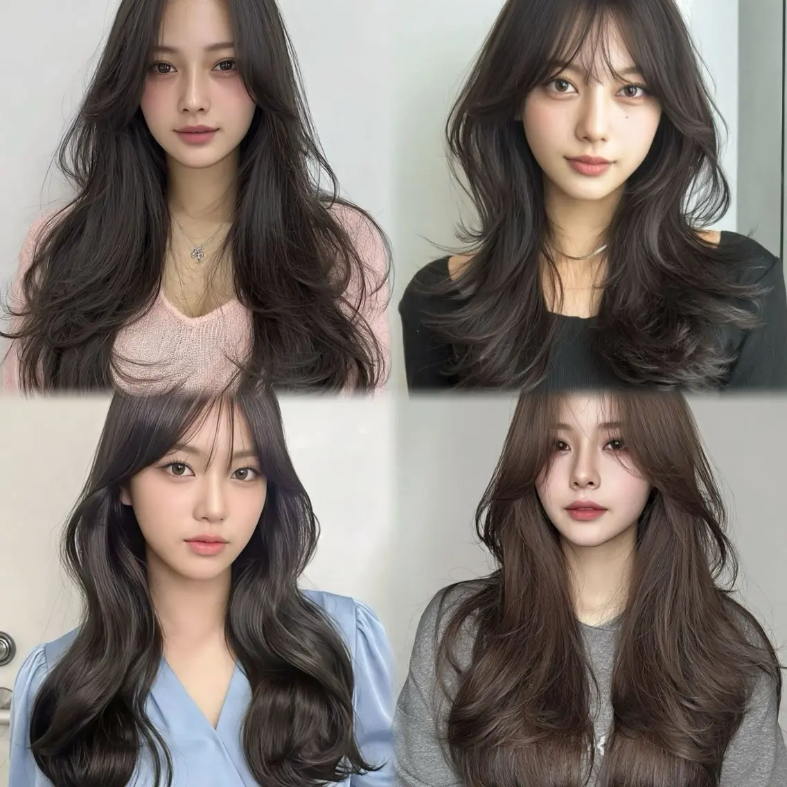ロング ✂韓国レイヤー 🦋みやび🪽のヘアスタイル