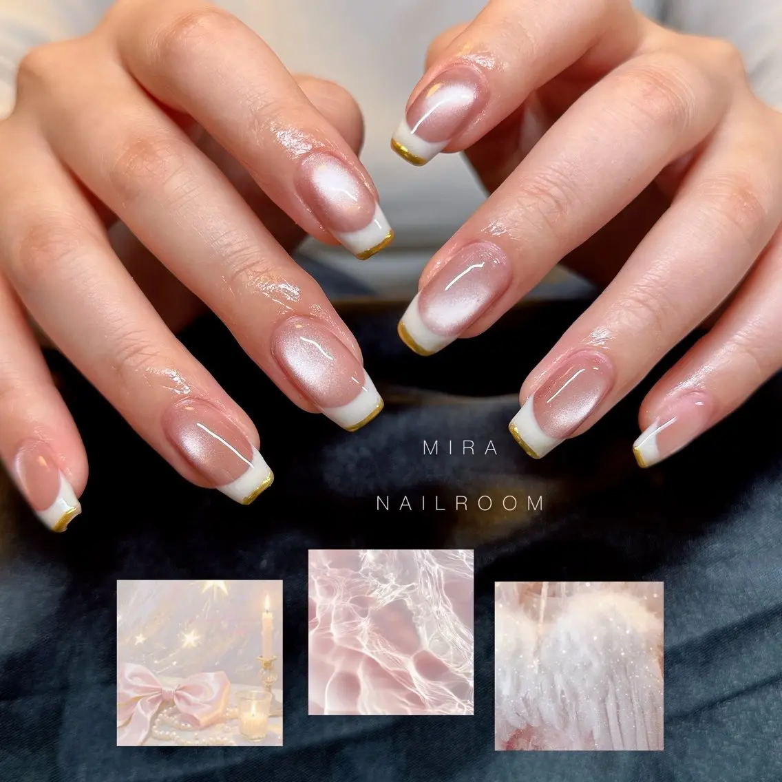 ネイル フレンチネイル MIRA NAILROOMのネイルデザイン