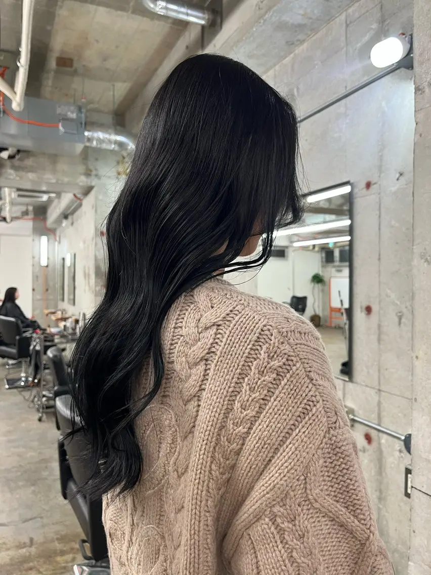 ロング ブリーチモデル/ モカのヘアスタイル