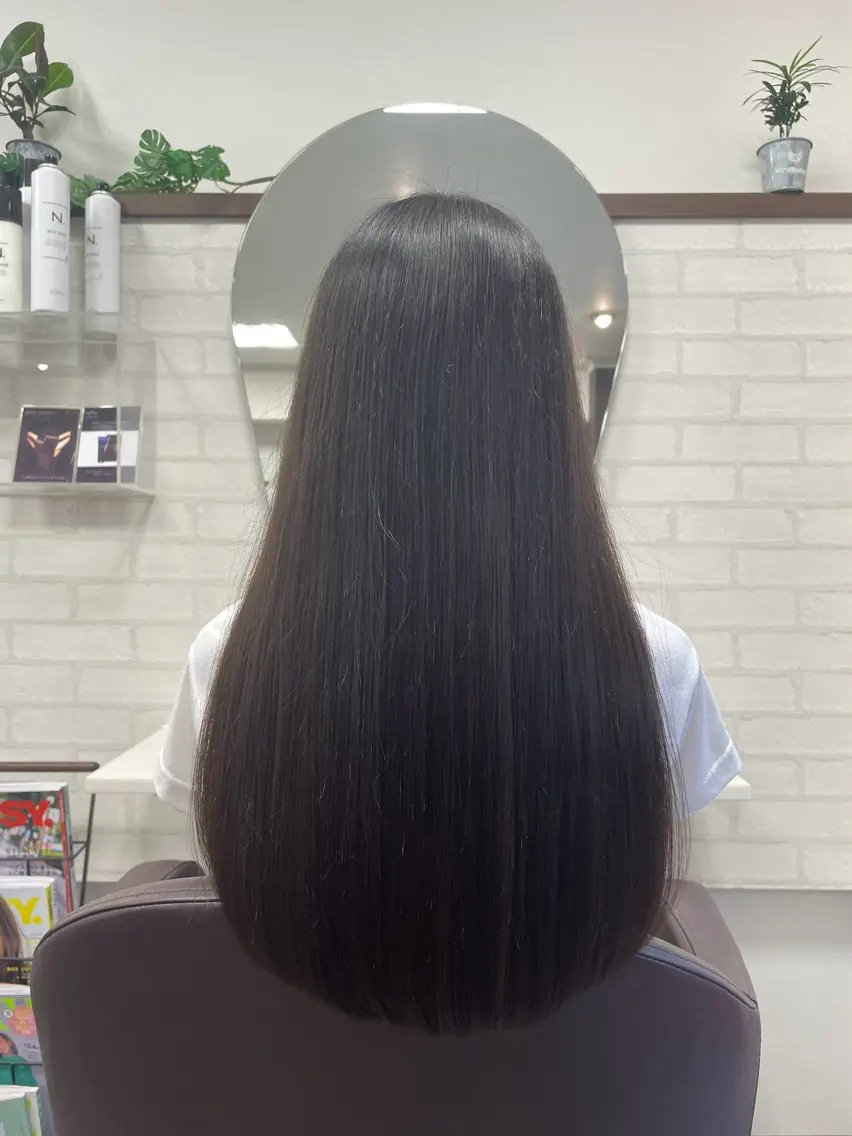 サラ艶モテヘアー💛髪質改善酸熱トリートメント💛(カット付)の写真