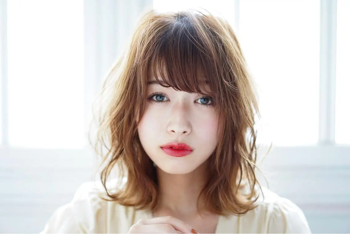ミディアム カラー パーマ Manager 川井 崇彦のヘアスタイル