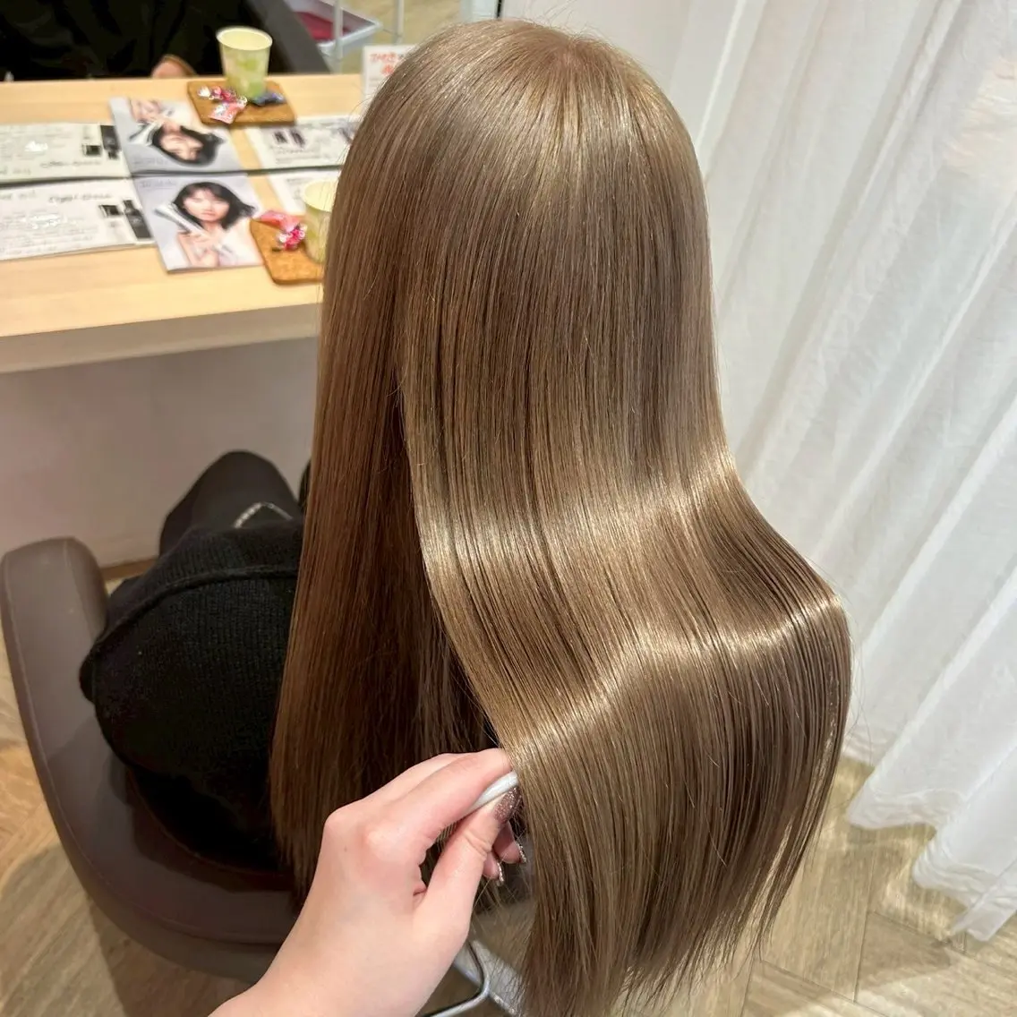 ロング カラー ヘアカラー 透明感カラー/ナナミ ✨のヘアスタイル