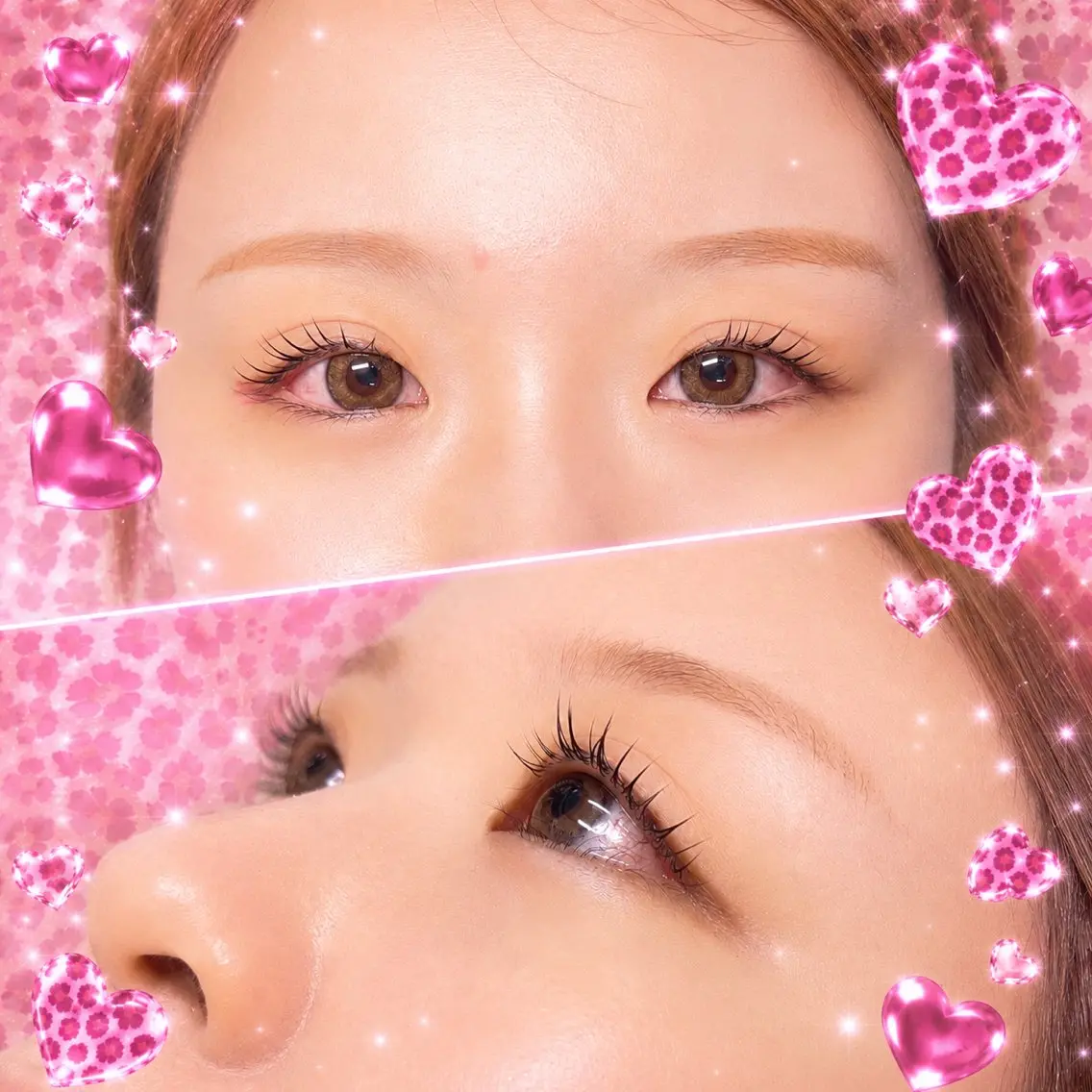 マツエク・マツパ 一重×まつ毛パーマ マツパ Sunny Lash meiのマツエク・マツパデザイン