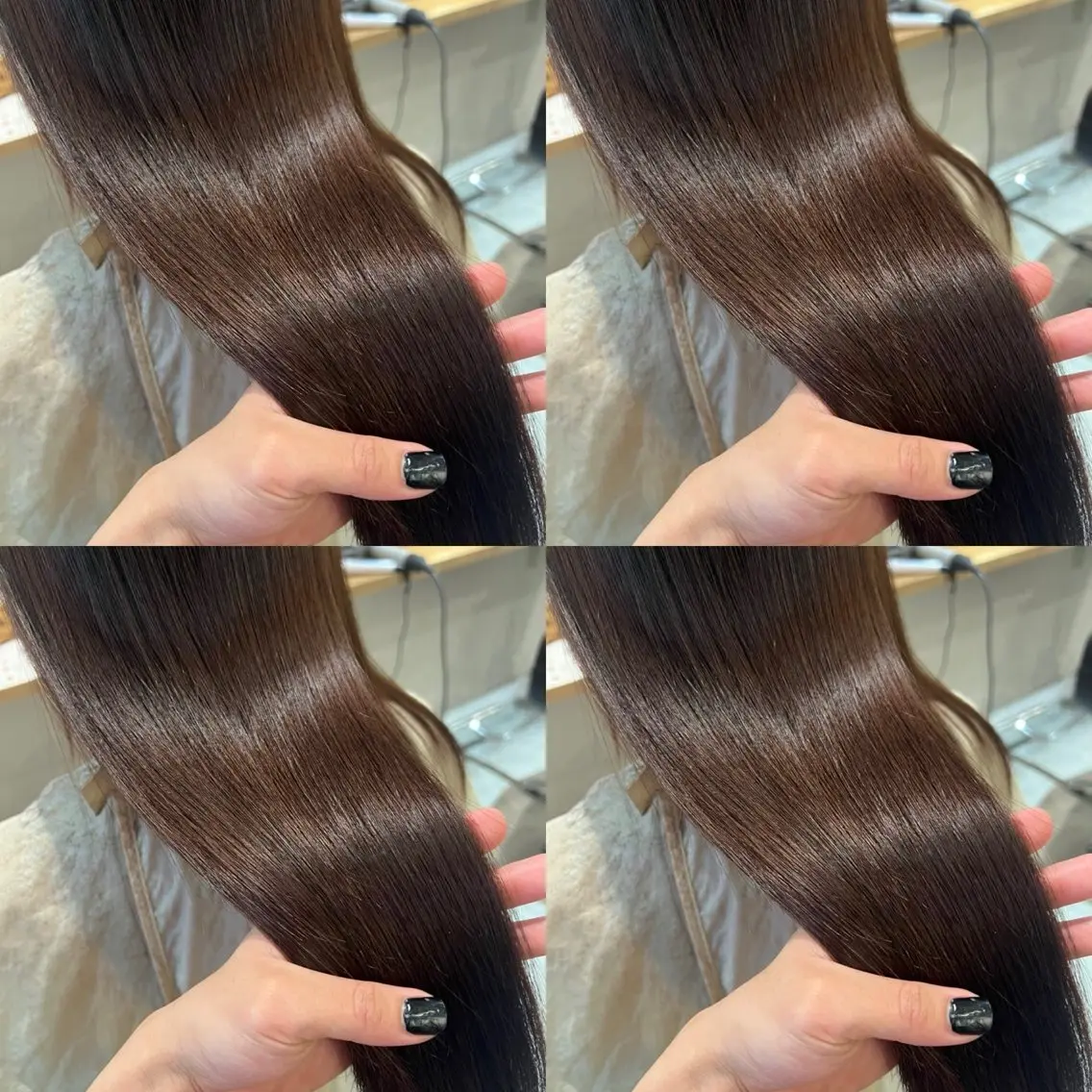 ロング カラー ブラウンカラー チョコレートブラウン 髪質改善 韓国風ヘア カット ヘアカラー トリートメント 店長✨髪質改善✖️ 透明感カラー／純大のヘアスタイル