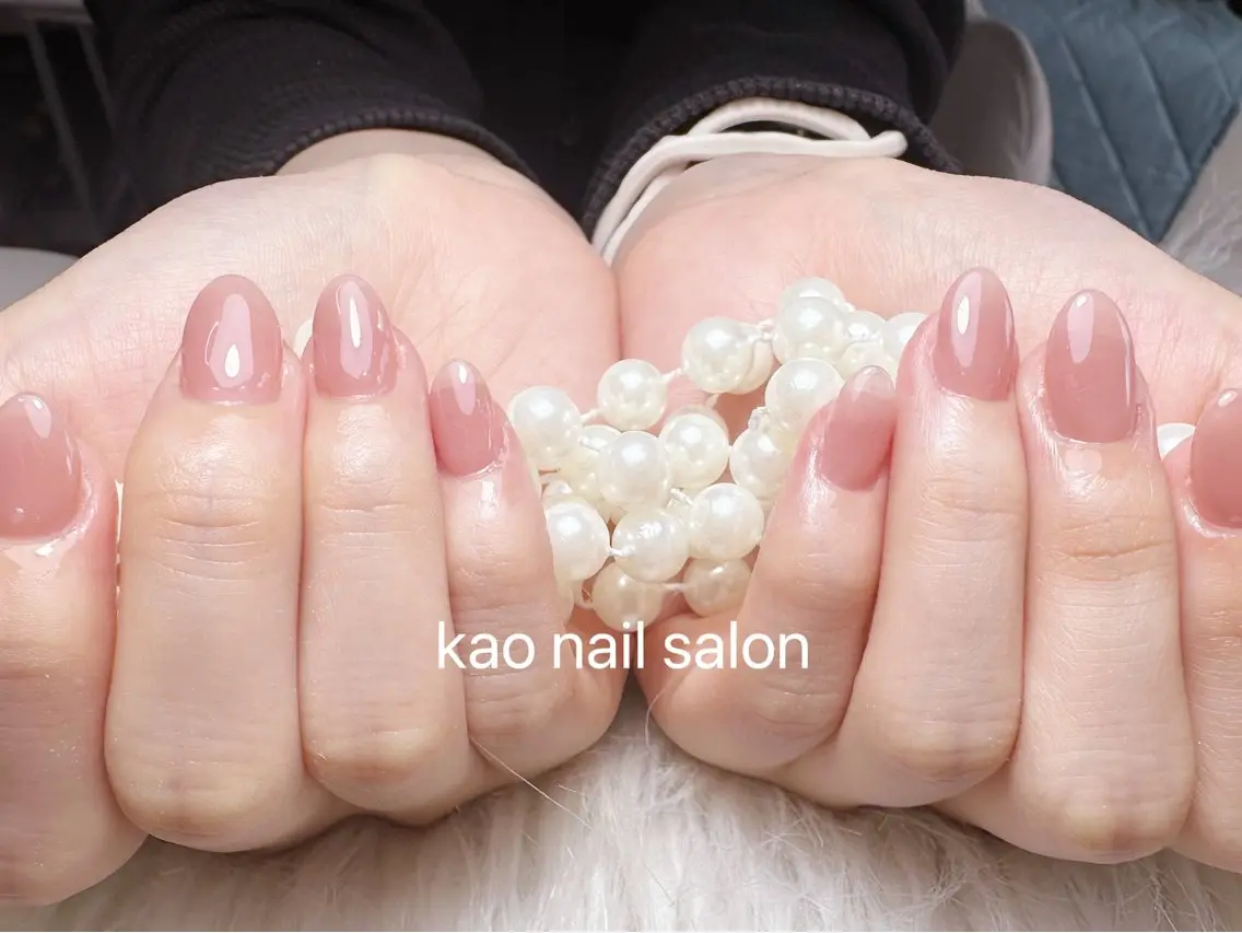 ネイル ハンドネイル kao nail マグネット/長さだしのネイルデザイン