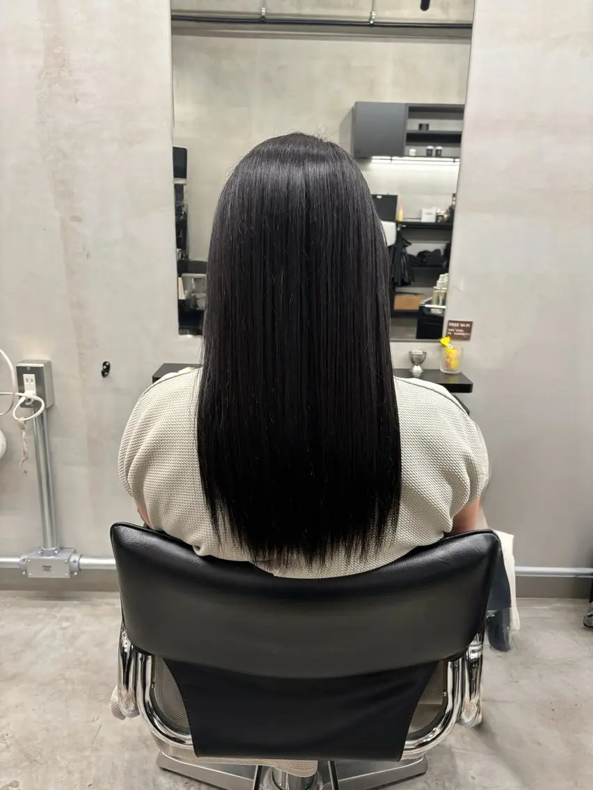 ロング カラー ヘアカラー Riho カットモデル様募集中のヘアスタイル