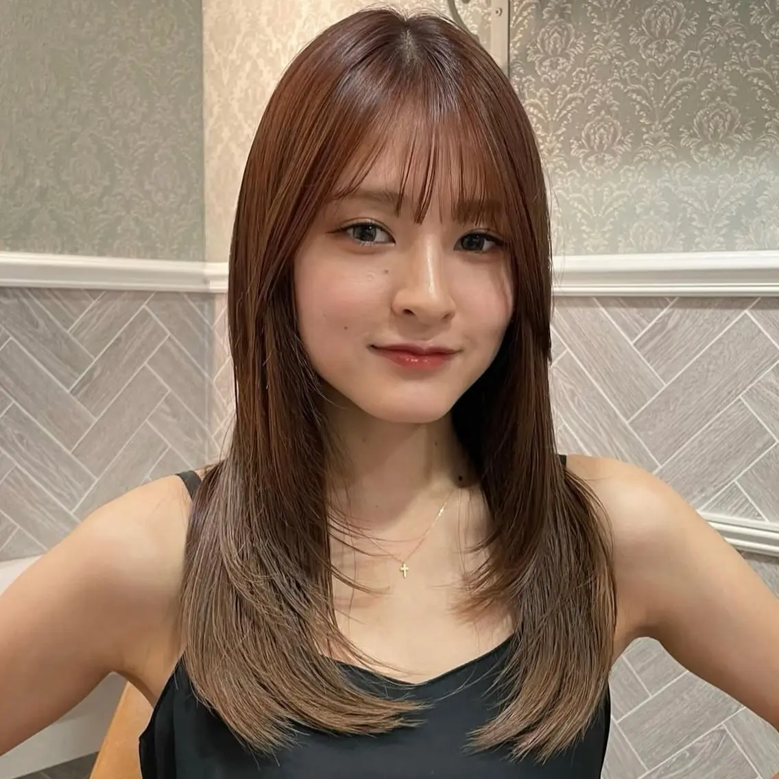ロング ヘアアレンジ fifth 石川 凪のヘアスタイル