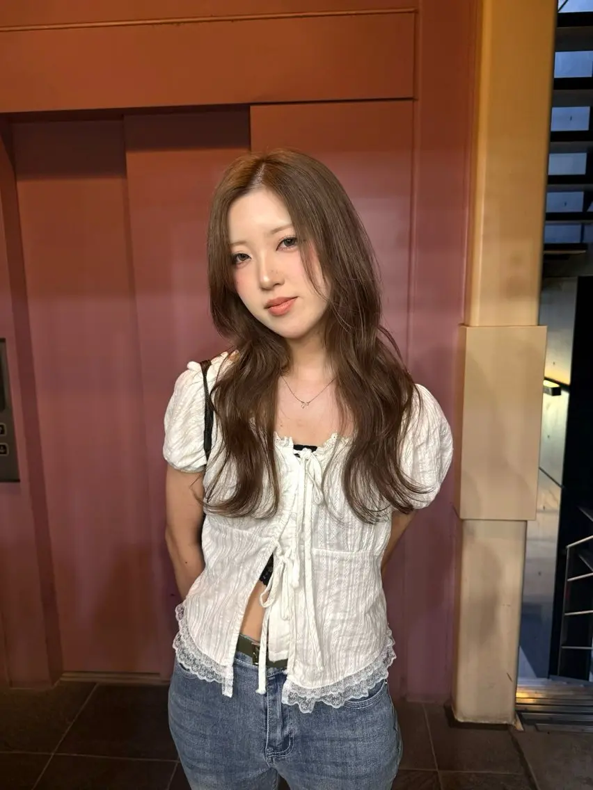ロング 透明感color🩵 MAYUKAのヘアスタイル