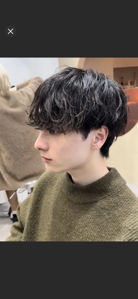 🌀カット＋シャドウパーマ🌀の写真