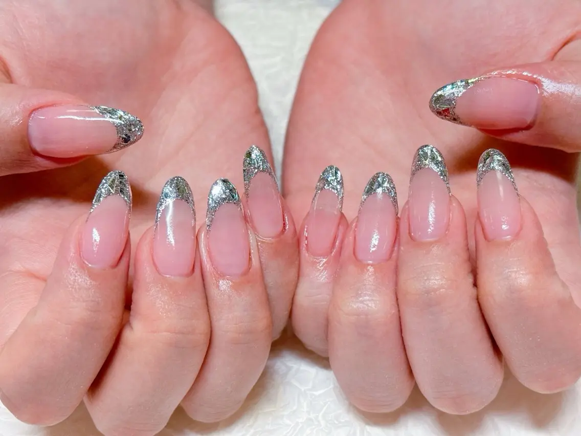ネイル アートネイル オーロラネイル チークネイル フラッシュネイル フットネイル ハンドネイル ハンドケア 💫ゆか_ Nailartistのネイルデザイン