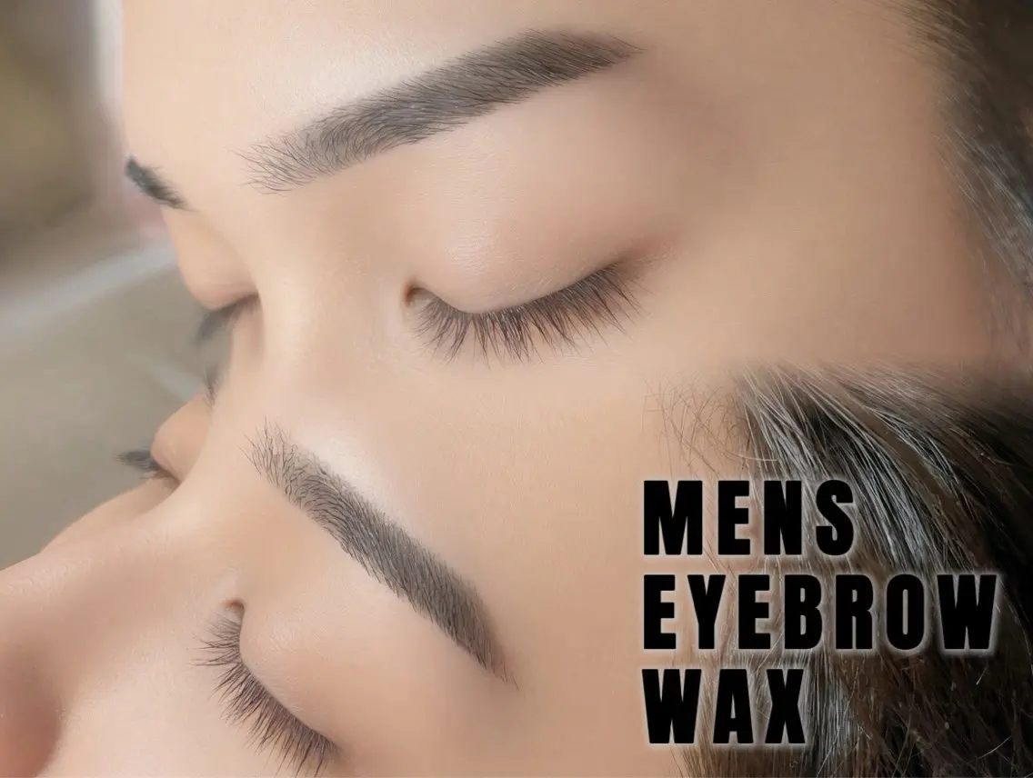 【垢抜けNo.1🎶🩵】MEN's EYEBROW WAX ¥4400の写真