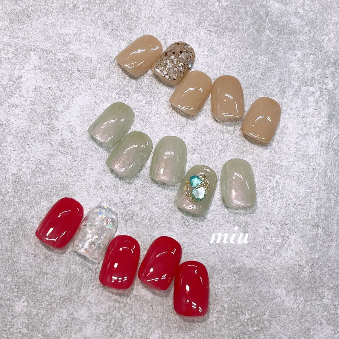 ネイル ハンドネイル miu nail 🐾mihoのネイルデザイン