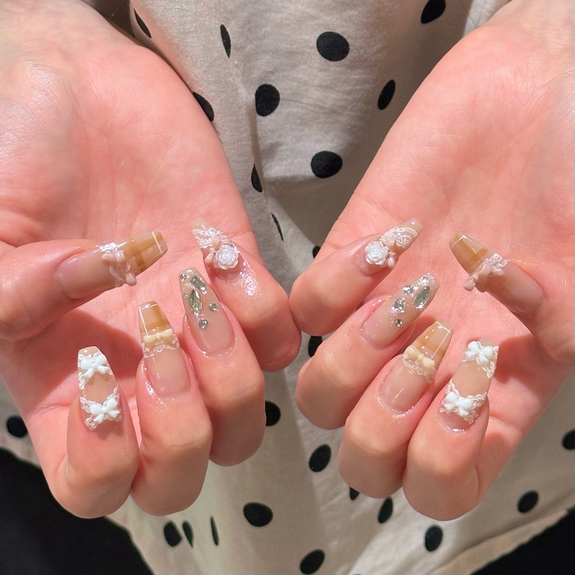 ネイル ハンドネイル Cham Haruneのネイルデザイン