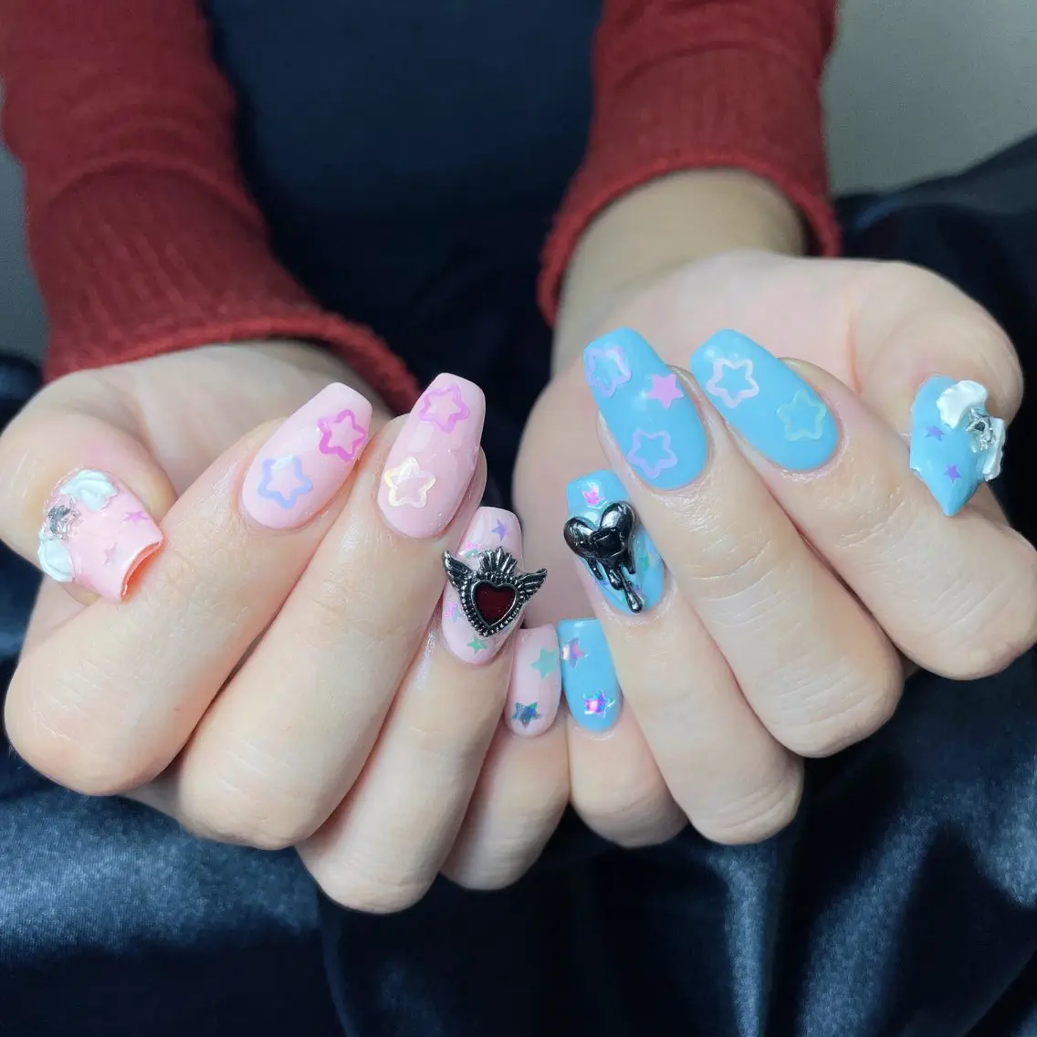 💓10本チップ長さ出し 🎨アートネイル180分 ¥17500→¥12900の写真