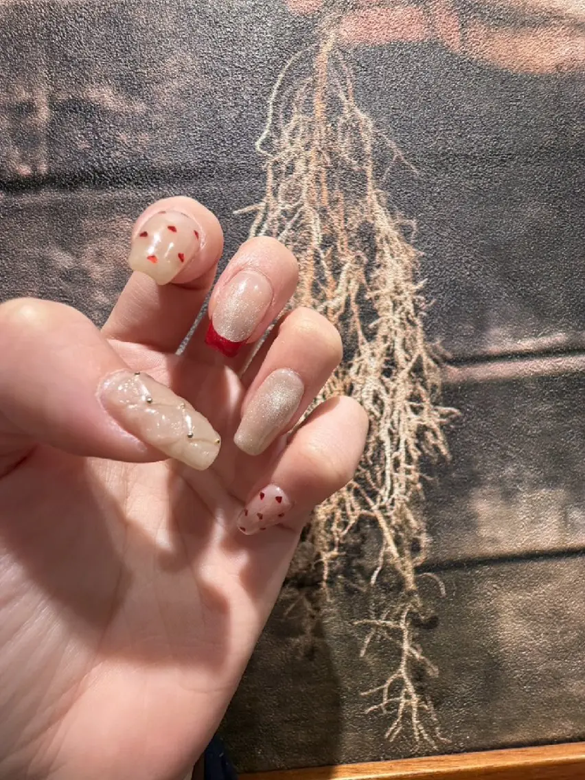 ネイル シンプルネイル miwa🌿 .fのネイルデザイン