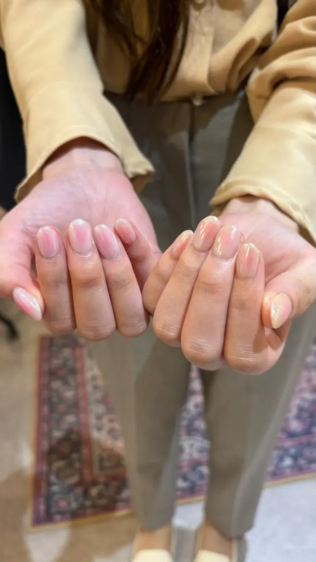 ネイル オーロラネイル 〖IEN〗Soura (ソウラ/想来)のネイルデザイン