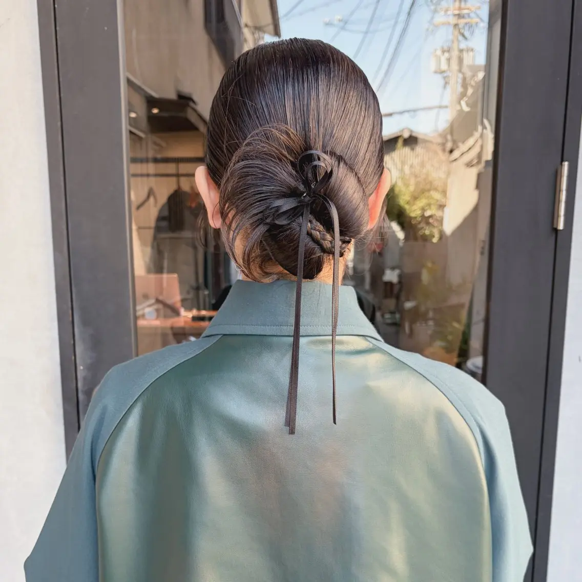 ヘアアレンジ ヘアセット メイ🩰ブリーチなし ダブルカラーのヘアスタイル