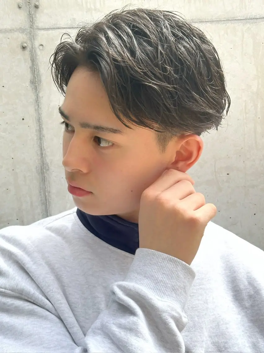 ショート カット パーマ トリートメント メンズ特化⭐ KAZUのヘアスタイル