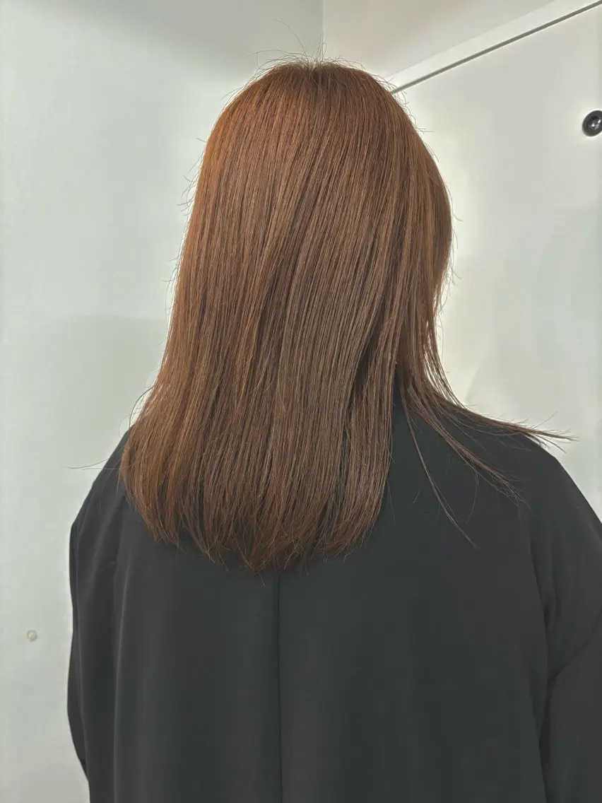 カラー ヘアカラー 浪瀧 優季のヘアスタイル
